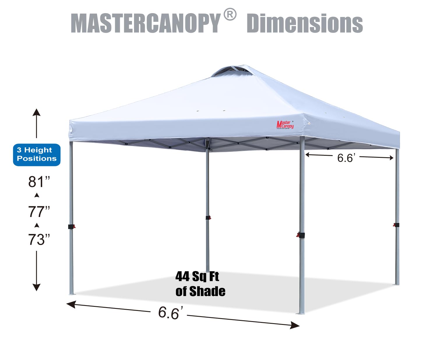 Amazon.com : MASTERCANOPY Durable Pop-up Canopy Tent with
